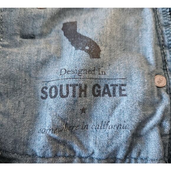 ANTHROPOLOGIE Adriano Goldschmied 25 R Velvet Stevie Pants Straight Slim Ankle - Picture 12 of 13